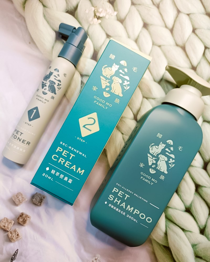 女人知己試用大隊,口碑行銷,部落客行銷,Goodmofamily歸毛家族 寵物肌膚救星組,歸毛家族 寵物肌膚救星,舒敏保濕洗毛乳,護膚噴液,精萃營養霜,博士30年生技專業,給足皮膚營養保護力,無抗生素 無類固醇,神經醯胺,19種綜合胺基酸,榮獲SNQ國家認證,上萬毛爸媽見證,3週幫助皮膚健康,NO.1寵物肌膚口碑霸主,寵物第一護膚領導品牌